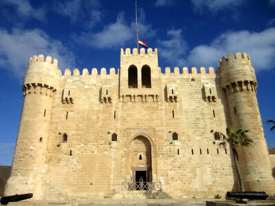 Bey Citadel in Alexandria, Egypt photo
