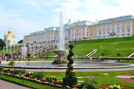 Palace park fountain