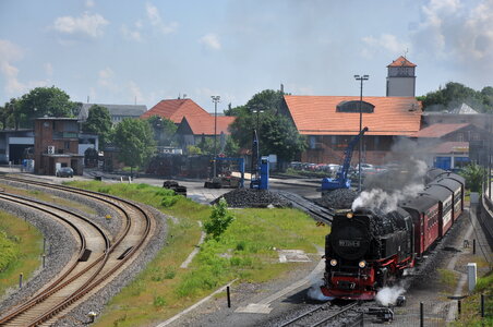 German steam engine No.14 photo