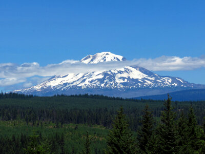 Summit of Mount Adams in Washington photo