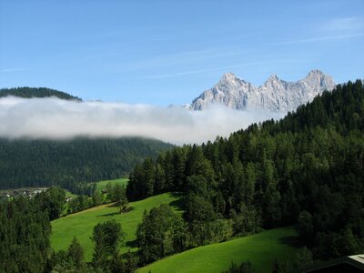 Sky blue nature photo