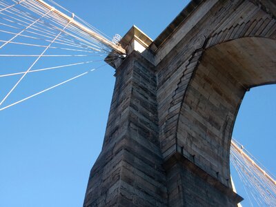Manhattan architecture suspension photo