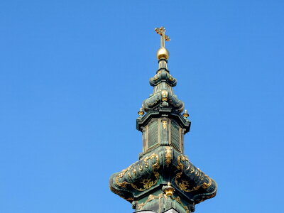 Orthodox architecture minaret photo