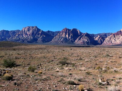Desert nevada mountain