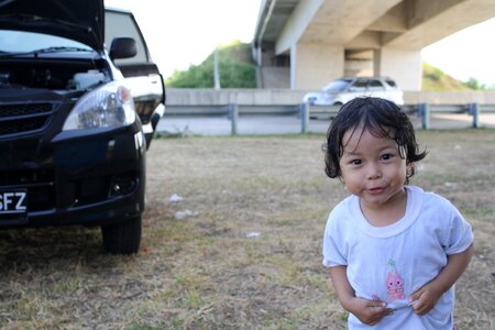 Cute kid car
