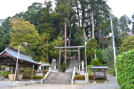 Buddhist temple in Japan photo
