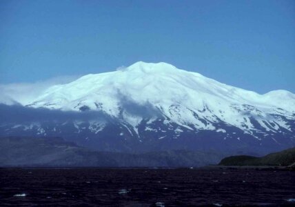 Island mountain volcano
