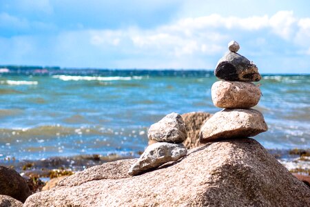 Sea relaxation balance photo