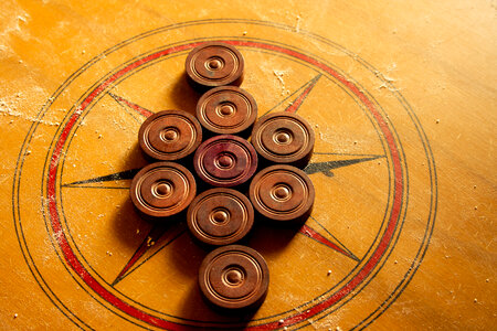 Carrom Ball Coins