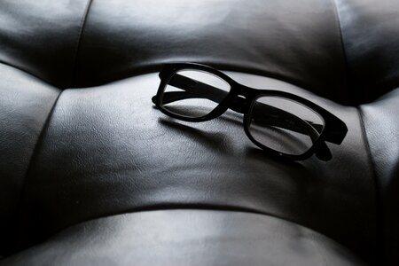 Eyeglasses on Chair photo