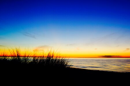 Beach sky dawn photo