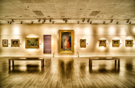 Gallery painting interior