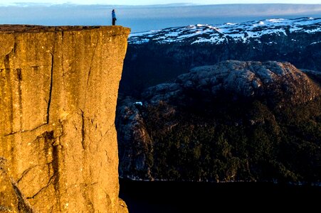 Cliff desert high
