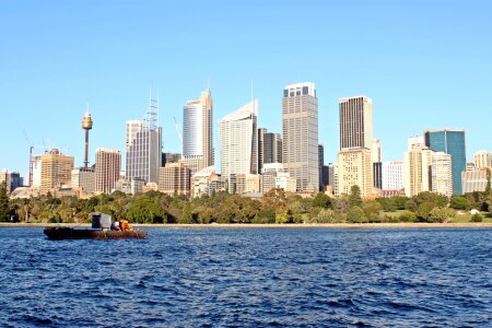 Harbour cityscape tourism photo