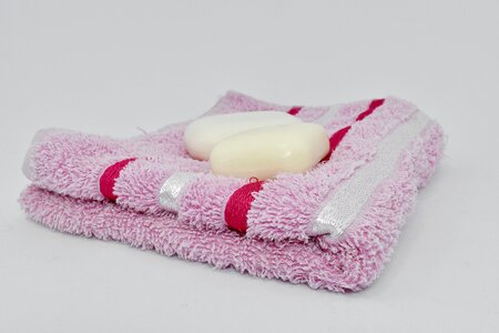 Cotton hygiene pink photo