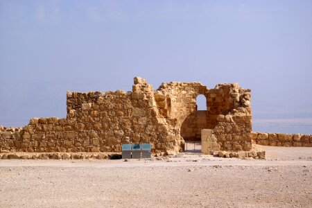 Ancient city Masada in Israel
