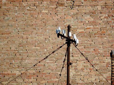 Abandoned cast iron electricity photo