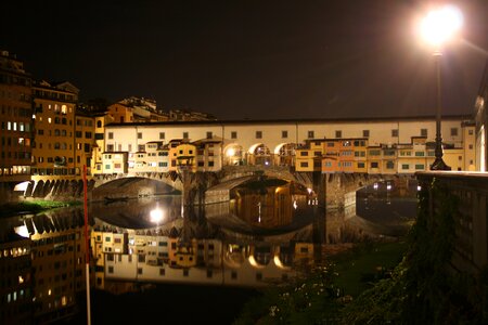 Golden bridge night hdr photo