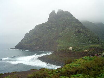 Punta Hidalgo in Tenerife Spain photo