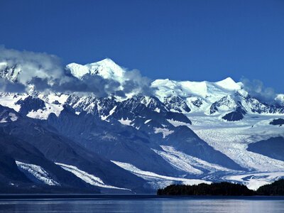 Winter Mountain Landscape photo