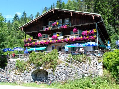 Old wooden house in the forest