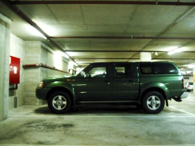Car garage jeep