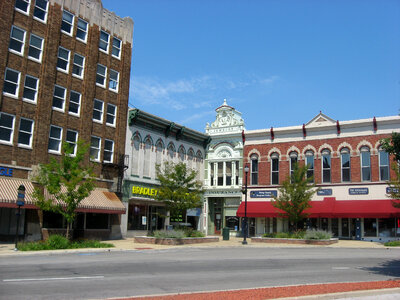 Shelbyville Commercial Historic District in Indiana photo