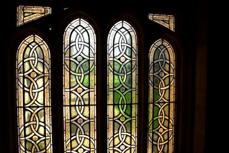 Church transparency window