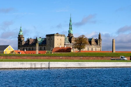 Distance View of Kronborg Castle photo