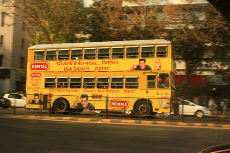 Double Decker Bus Mumbai photo