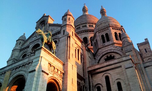 Paris Montmartre France Monument Basilica photo
