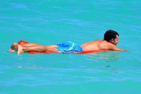 Relaxation sea swim shorts photo
