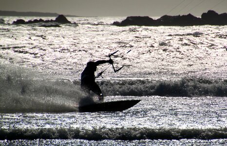 Surfer wind surfing surf photo