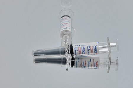 Cure influenza injection photo