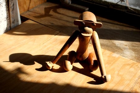 Shadow toy wooden photo