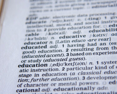 Education Word Dictionary photo