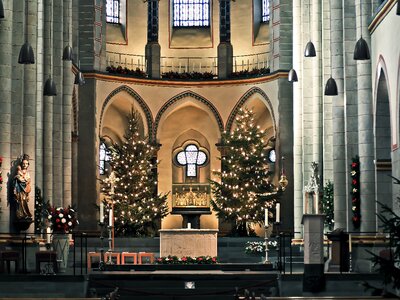 Altar arches cathedral photo