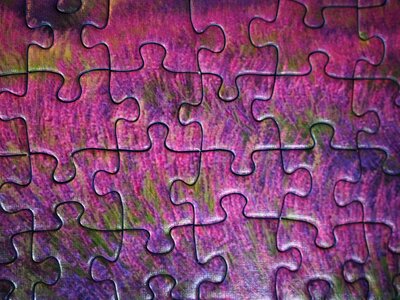 Different put together puzzle
