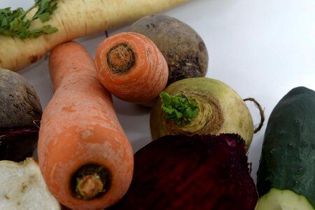 Calorie vegan carrot photo