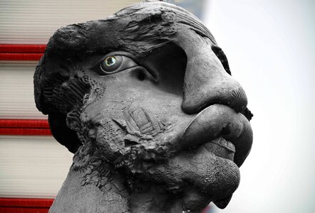 Art bust face