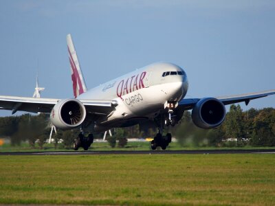 A7-AFZ Qatar Airways Cargo Airbus