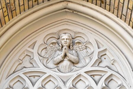 Angel prayer wings photo