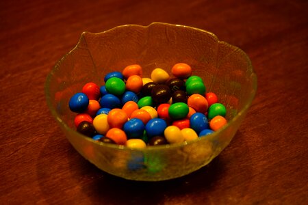 Colorful color chocolate