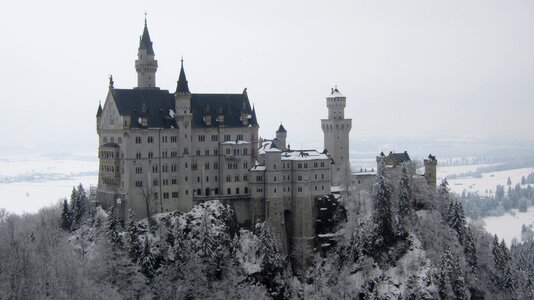 Tirol winter architecture photo