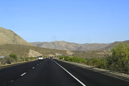 car traveling on a country road in US
