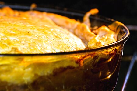 Cooking delicious dessert