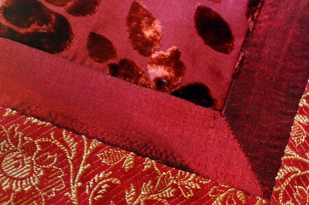 Yellow crimson festive