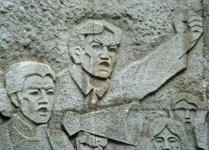 Carving man aggression