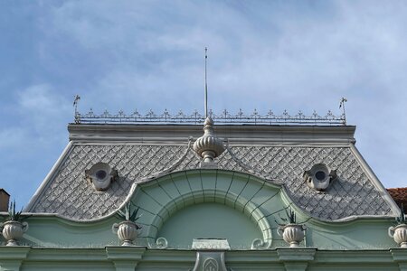 Baroque museum roof photo