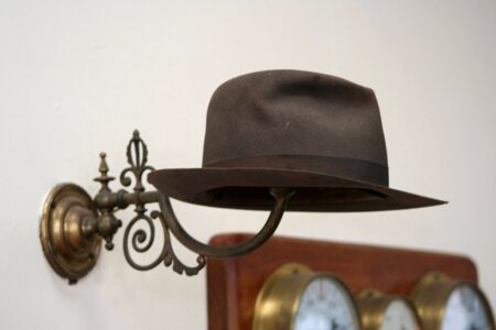 Hat rack hat stand clothing photo